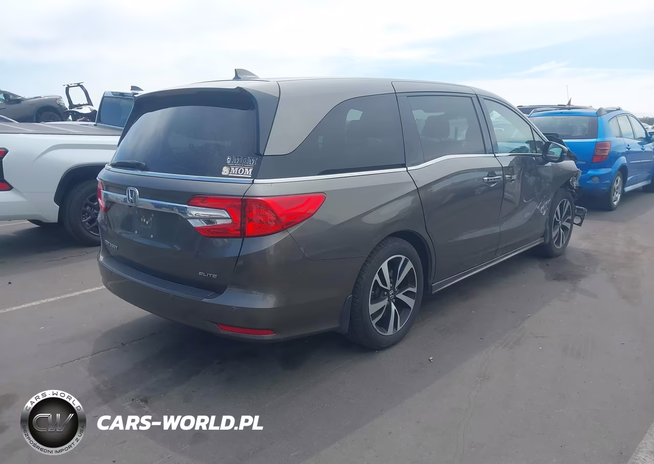 2018 Honda Odyssey Elite VIN:5FNRL6H93JB008407 - 4