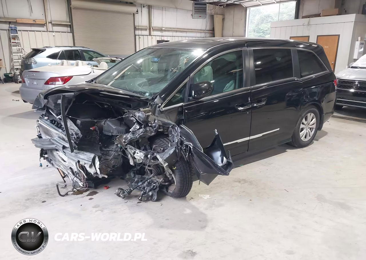 2016 Honda Odyssey Ex-L VIN:5FNRL5H65GB093162 - 2