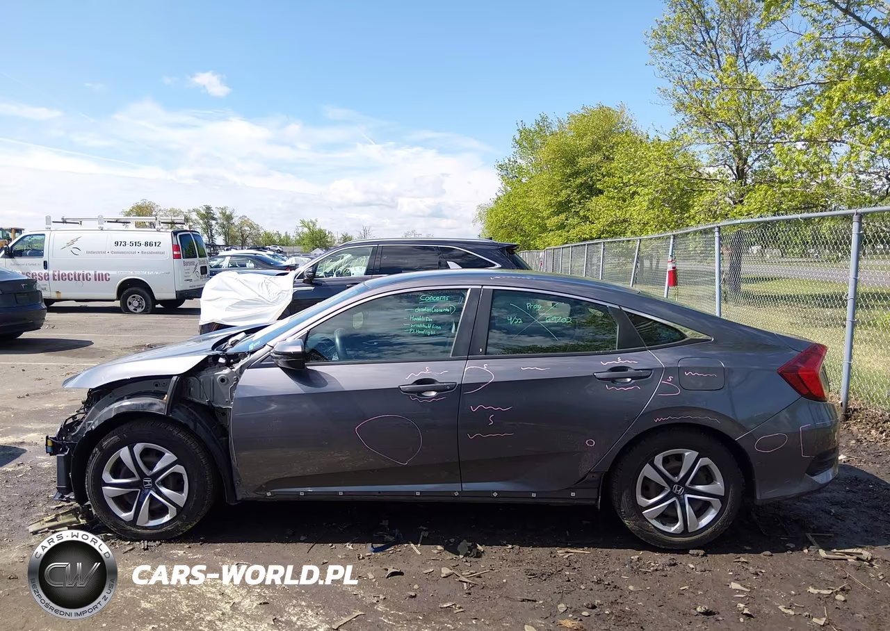 2017 Honda Civic Lx VIN:19XFC2F50HE220418 - 14