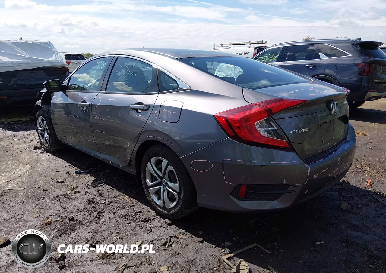 2017 Honda Civic Lx VIN:19XFC2F50HE220418 - 3