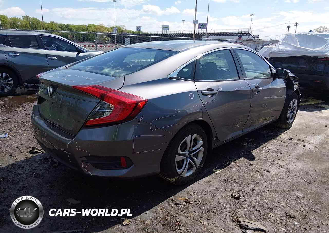 2017 Honda Civic Lx VIN:19XFC2F50HE220418 - 4