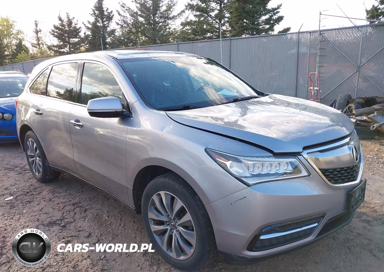 2016 Acura Mdx Technology Acurawatch Plus Packages-Technology Package