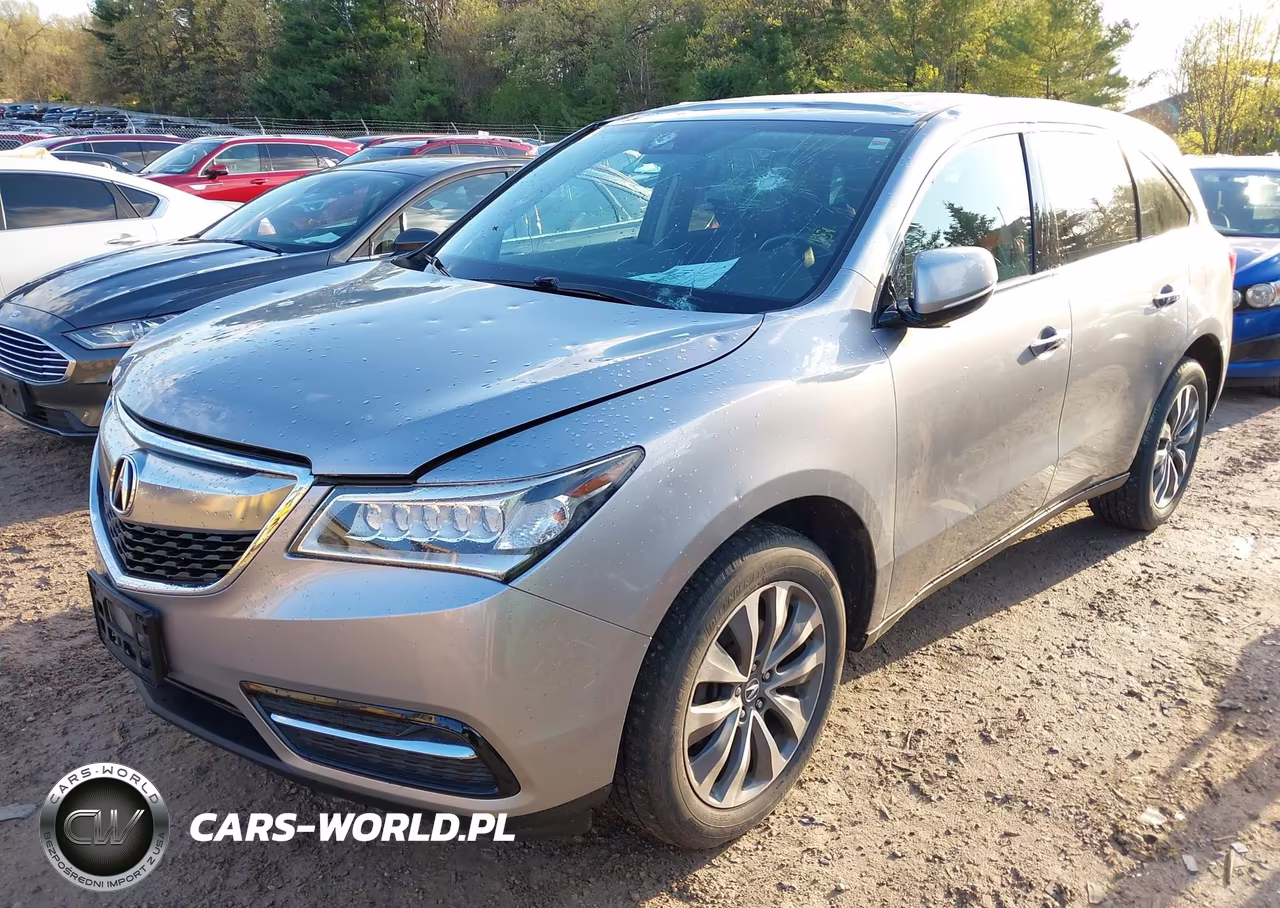2016 Acura Mdx Technology Acurawatch Plus Packages-Technology Package VIN:5FRYD4H45GB035259 - 2