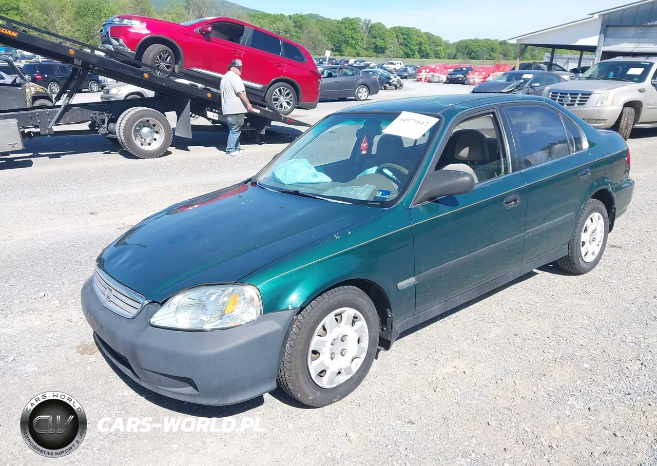 1999 Honda Civic Lx VIN:JHMEJ6676XS001452 - 2