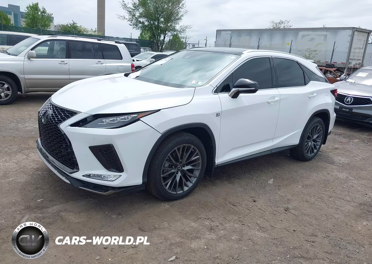 2022 Lexus Rx 350 F Sport Handling VIN:2T2YZMDA9NC335298 - 2