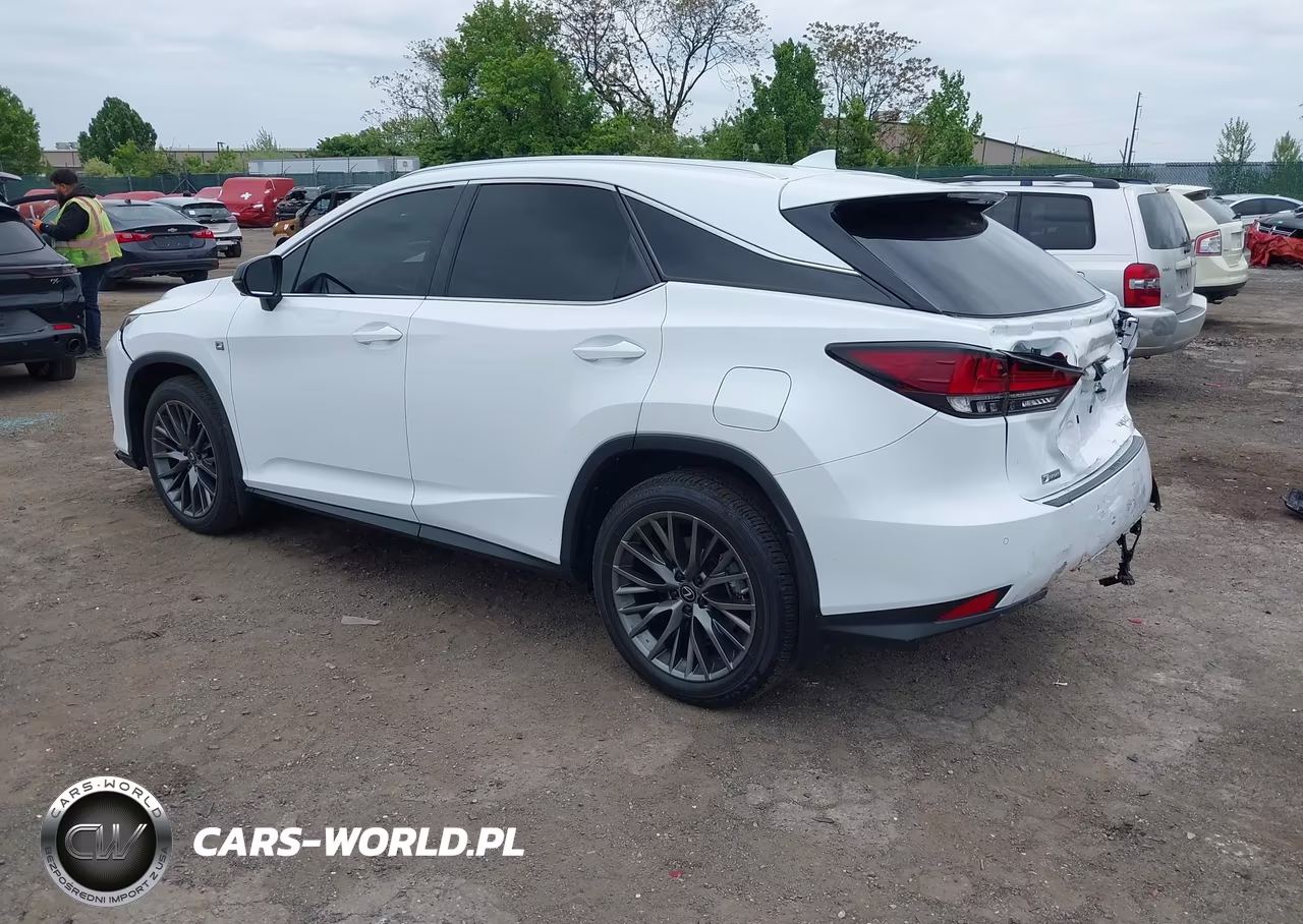 2022 Lexus Rx 350 F Sport Handling VIN:2T2YZMDA9NC335298 - 3