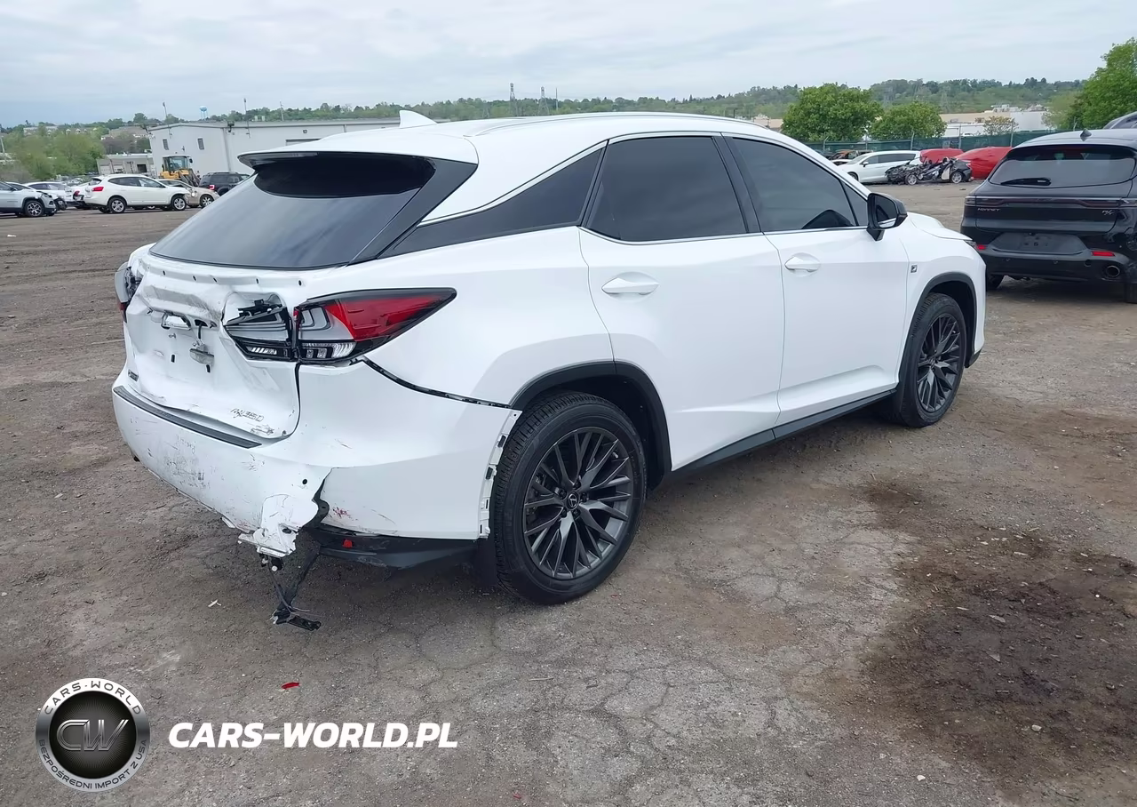 2022 Lexus Rx 350 F Sport Handling VIN:2T2YZMDA9NC335298 - 4