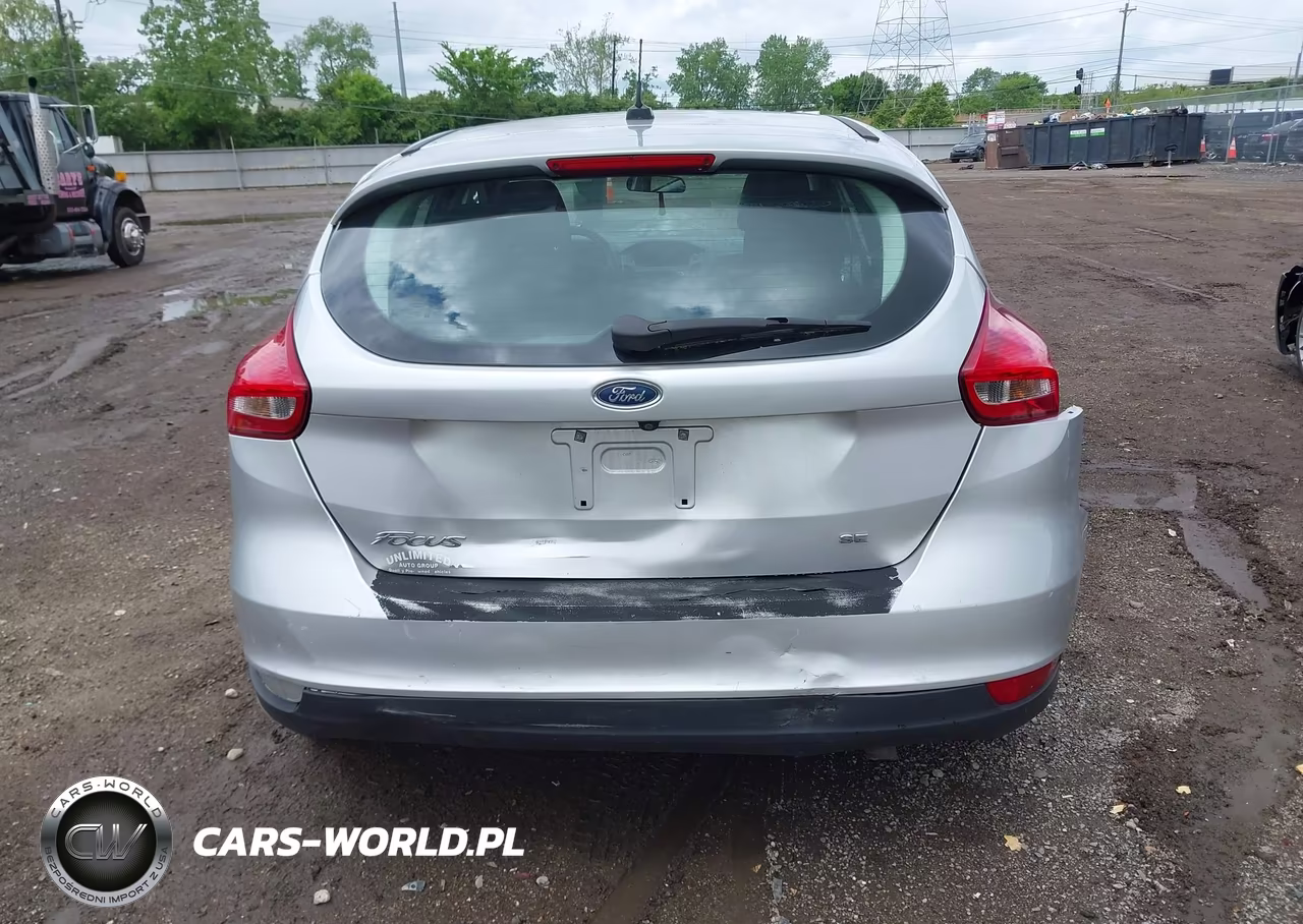 2017 Ford Focus Se VIN:1FADP3K24HL268434 - 16