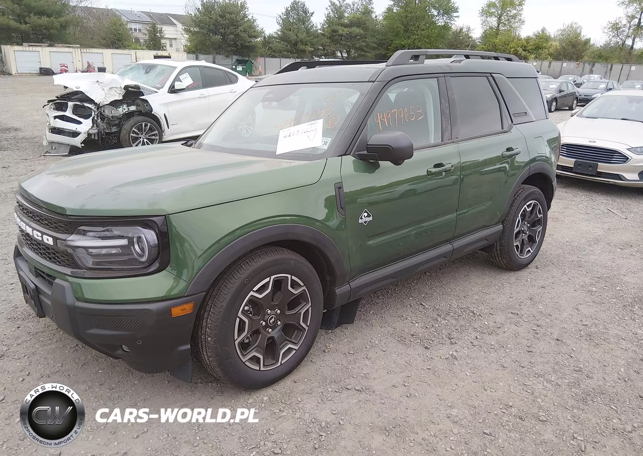 2025 Ford Bronco Sport Outer Banks VIN:3FMCR9CN9SRF24518 - 2