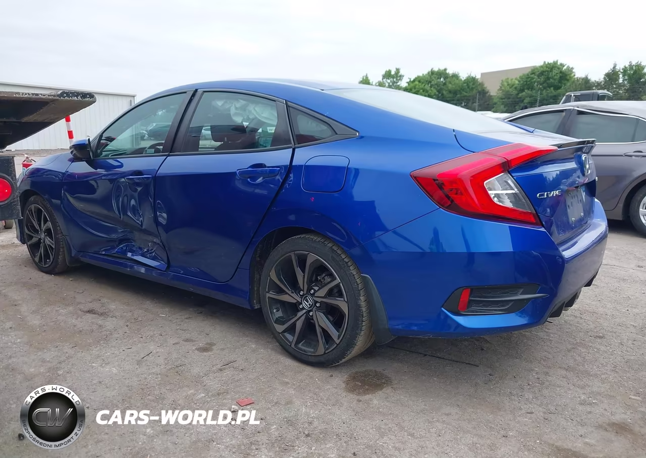 2021 Honda Civic Sport VIN:2HGFC2F8XMH505184 - 14