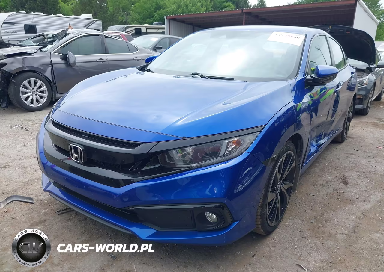 2021 Honda Civic Sport VIN:2HGFC2F8XMH505184 - 2