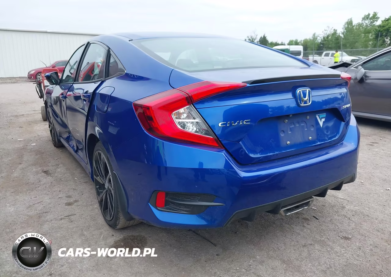 2021 Honda Civic Sport VIN:2HGFC2F8XMH505184 - 3