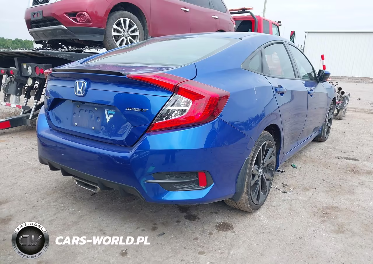 2021 Honda Civic Sport VIN:2HGFC2F8XMH505184 - 4