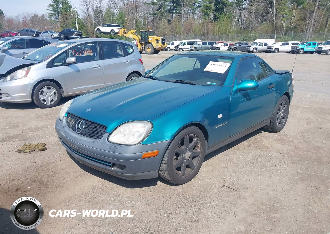 1998 Mercedes-Benz Slk 230 VIN:WDBKK47F8WF036317 - 2