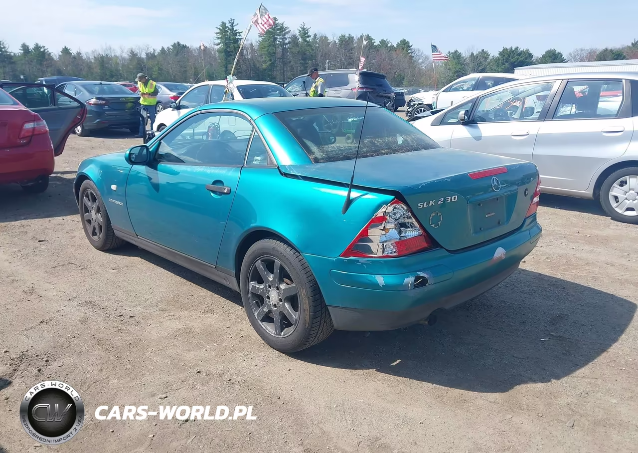 1998 Mercedes-Benz Slk 230 VIN:WDBKK47F8WF036317 - 3