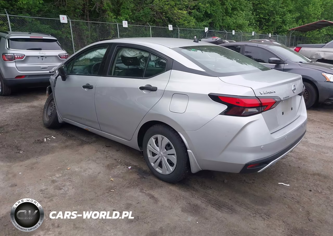 2020 Nissan Versa S Xtronic Cvt VIN:3N1CN8DV9LL829503 - 3