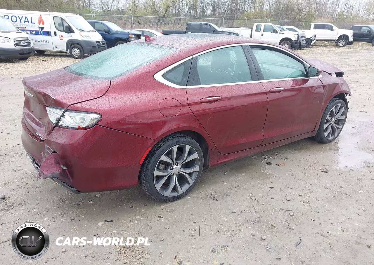 2015 Chrysler 200 C VIN:1C3CCCEG1FN589314 - 4