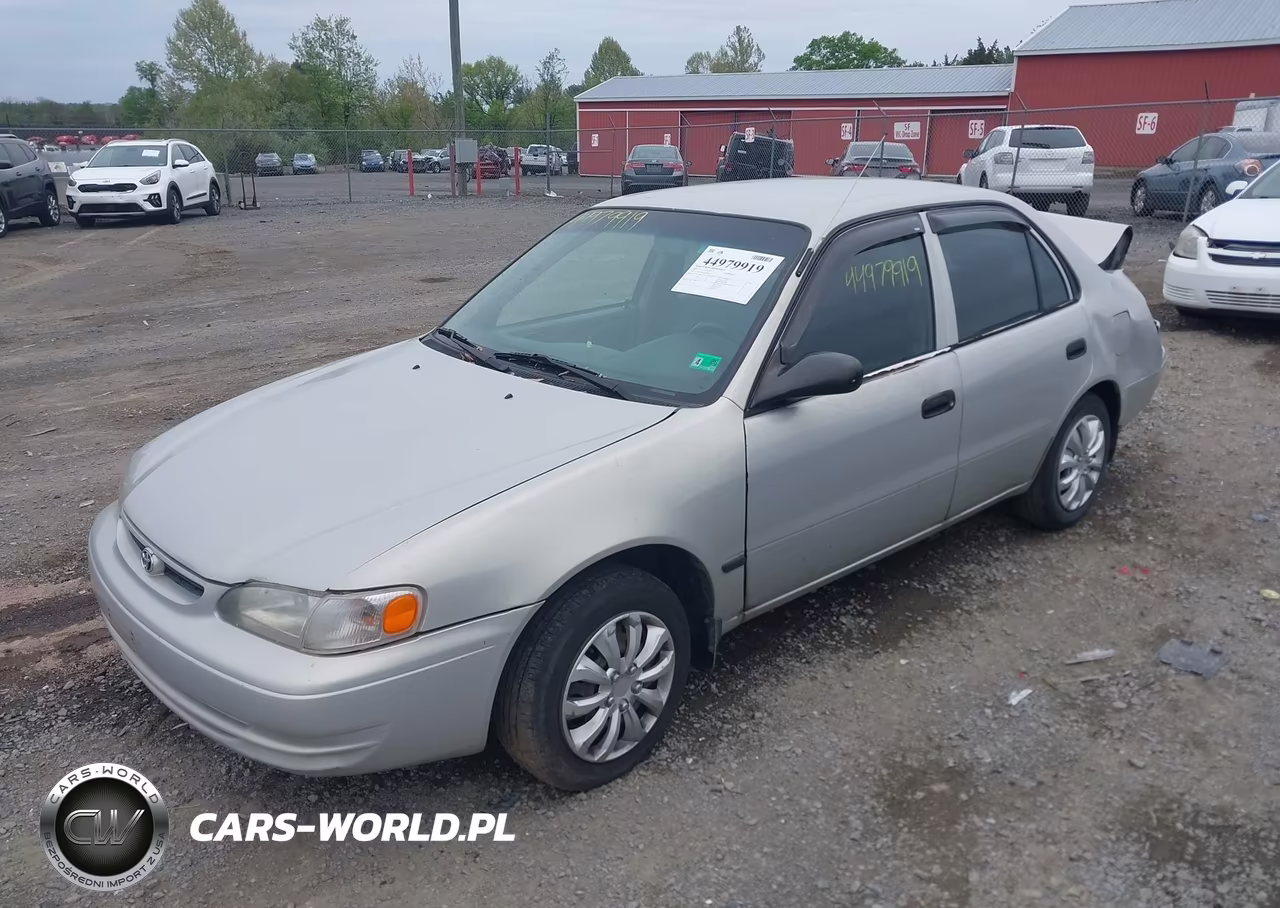 2000 Toyota Corolla Ve VIN:2T1BR12E0YC317937 - 2