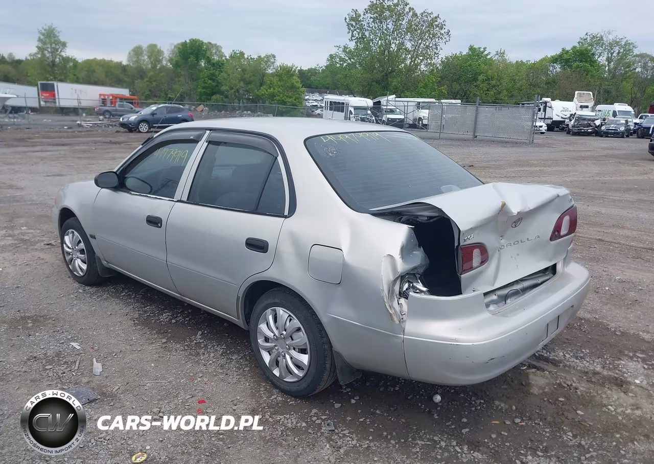 2000 Toyota Corolla Ve VIN:2T1BR12E0YC317937 - 3