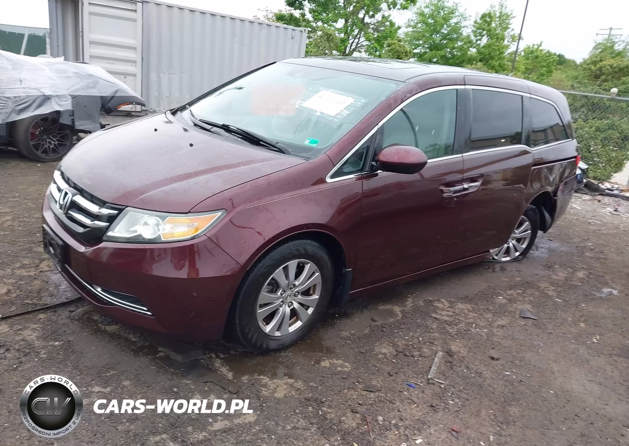 2014 Honda Odyssey Ex-L VIN:5FNRL5H63EB059895 - 2