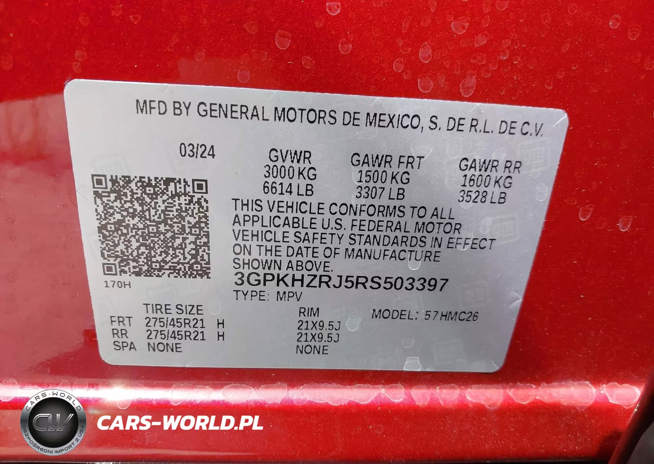 2024 Honda Prologue Elite VIN:3GPKHZRJ5RS503397 - 9