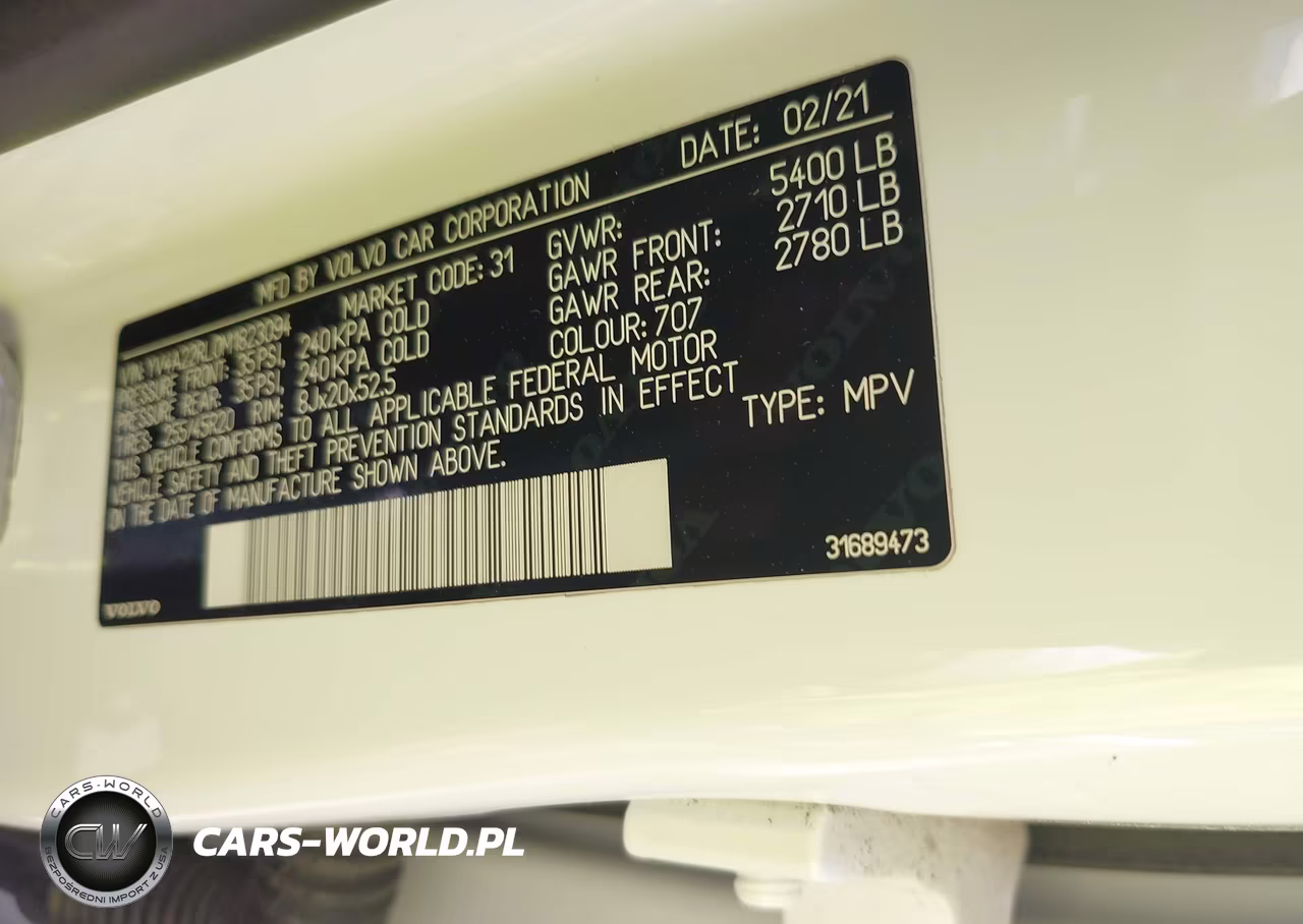 2021 Volvo Xc60 T6 Inscription VIN:YV4A22RL0M1823094 - 9