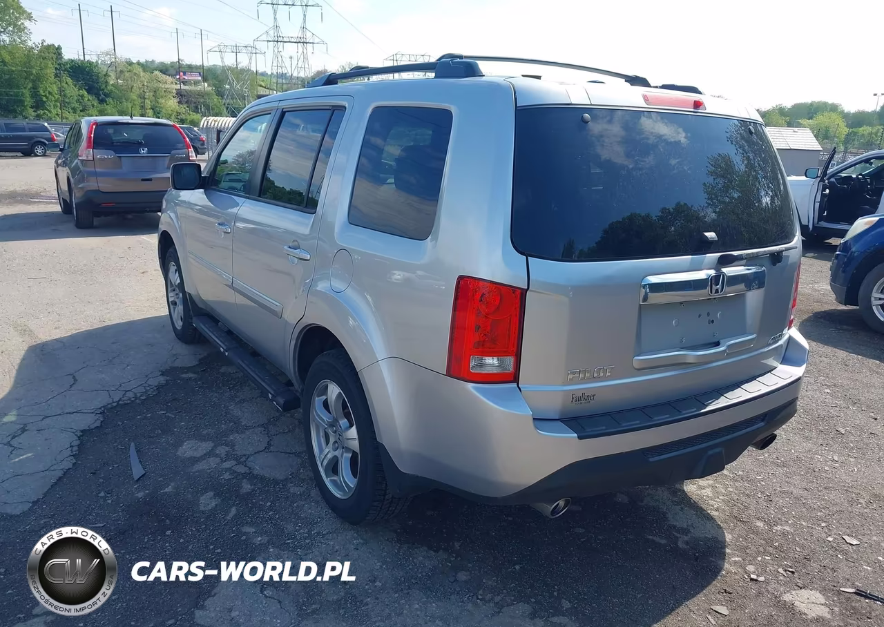 2014 Honda Pilot Ex-L VIN:5FNYF4H67EB039159 - 3