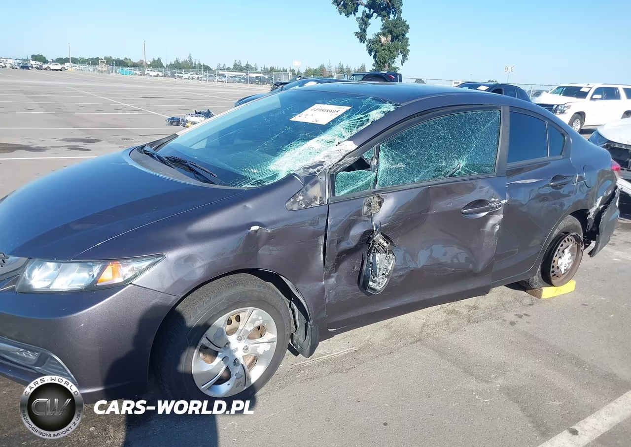 2014 Honda Civic Lx VIN:19XFB2F50EE245382 - 6