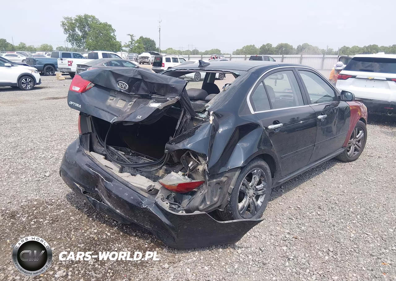 2009 Kia Optima Sx VIN:KNAGE228095334394 - 4