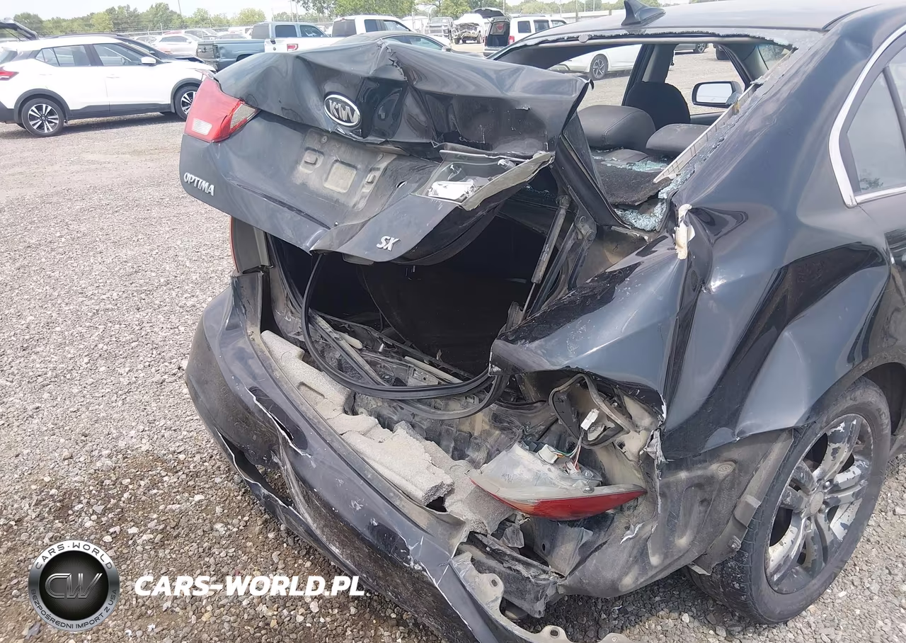 2009 Kia Optima Sx VIN:KNAGE228095334394 - 6