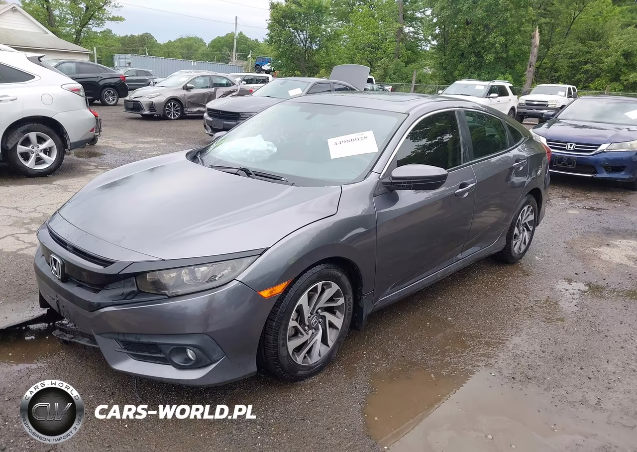2016 Honda Civic Ex VIN:19XFC2F79GE249934 - 2