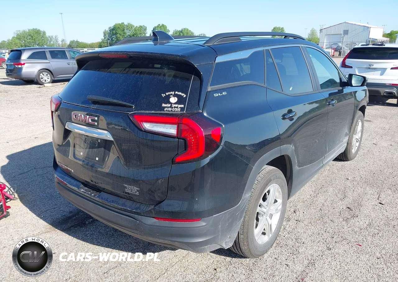 2024 GMC Terrain Fwd Sle VIN:3GKALMEG2RL317338 - 4