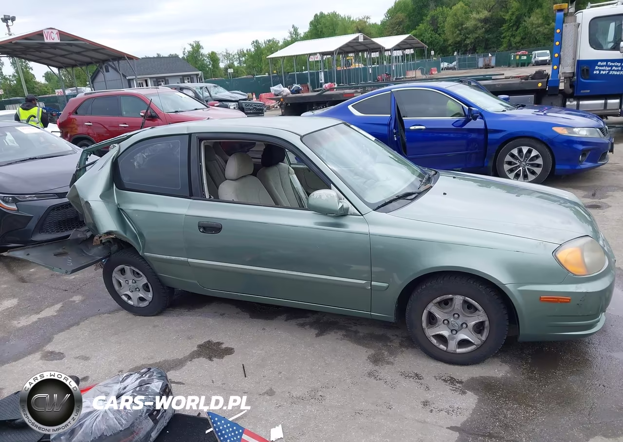 2004 Hyundai Accent Gl-Gt VIN:KMHCG35C74U318527 - 14