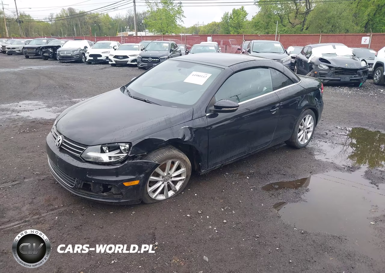 2013 Volkswagen Eos Komfort VIN:WVWBW8AH3DV009049 - 2