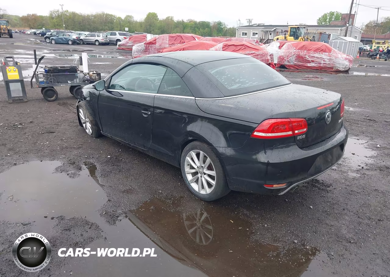 2013 Volkswagen Eos Komfort VIN:WVWBW8AH3DV009049 - 3