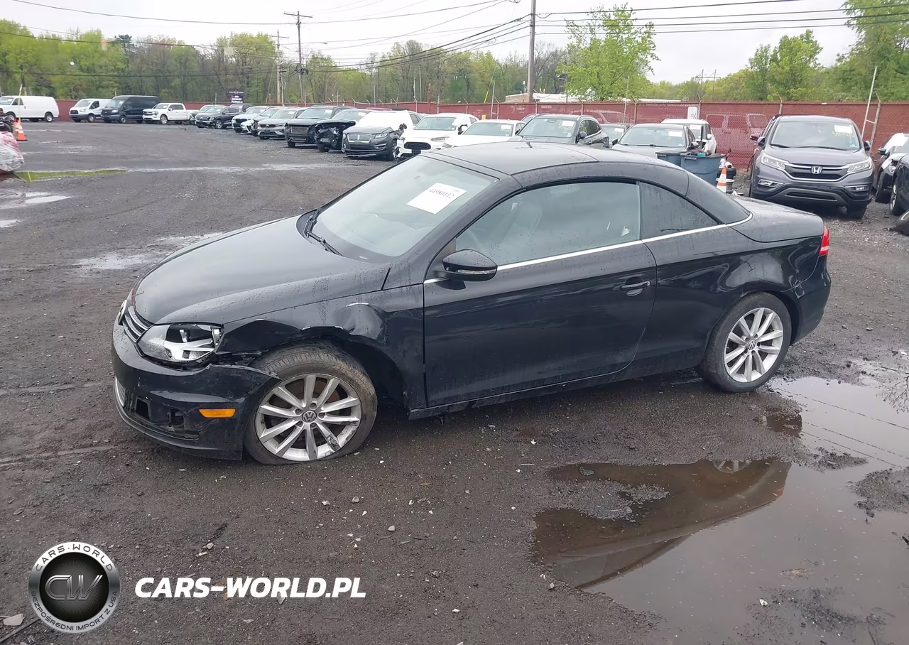 2013 Volkswagen Eos Komfort VIN:WVWBW8AH3DV009049 - 6