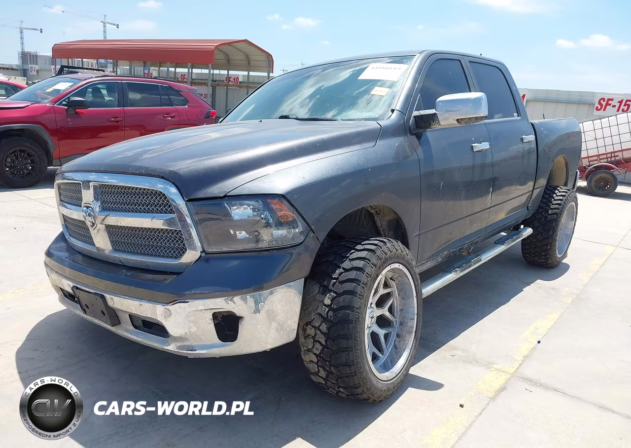 2017 Ram 1500 Lone Star Silver 4X2 5'7 Box VIN:1C6RR6LT5HS847772 - 2