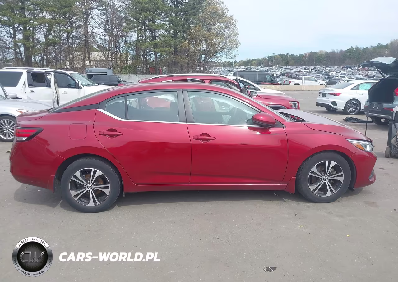 2020 Nissan Sentra Sv Xtronic Cvt VIN:3N1AB8CV8LY237854 - 13