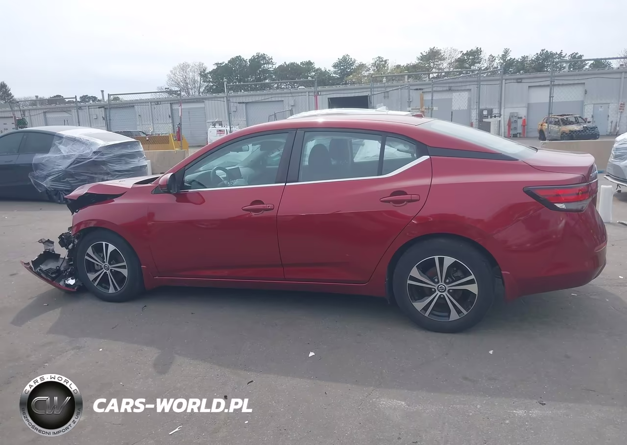 2020 Nissan Sentra Sv Xtronic Cvt VIN:3N1AB8CV8LY237854 - 14