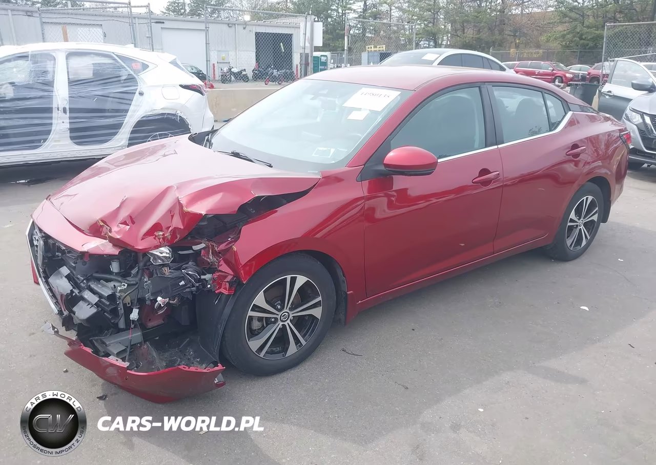 2020 Nissan Sentra Sv Xtronic Cvt VIN:3N1AB8CV8LY237854 - 2