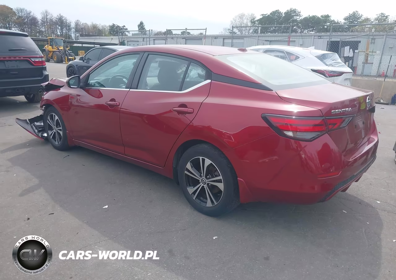 2020 Nissan Sentra Sv Xtronic Cvt VIN:3N1AB8CV8LY237854 - 3