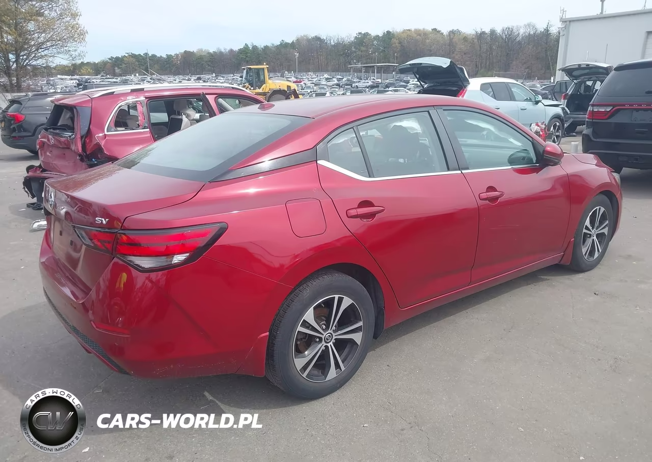 2020 Nissan Sentra Sv Xtronic Cvt VIN:3N1AB8CV8LY237854 - 4