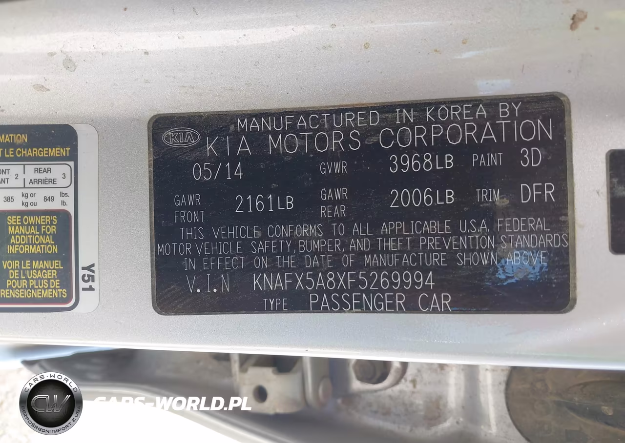 2015 Kia Forte Ex VIN:KNAFX5A8XF5269994 - 9