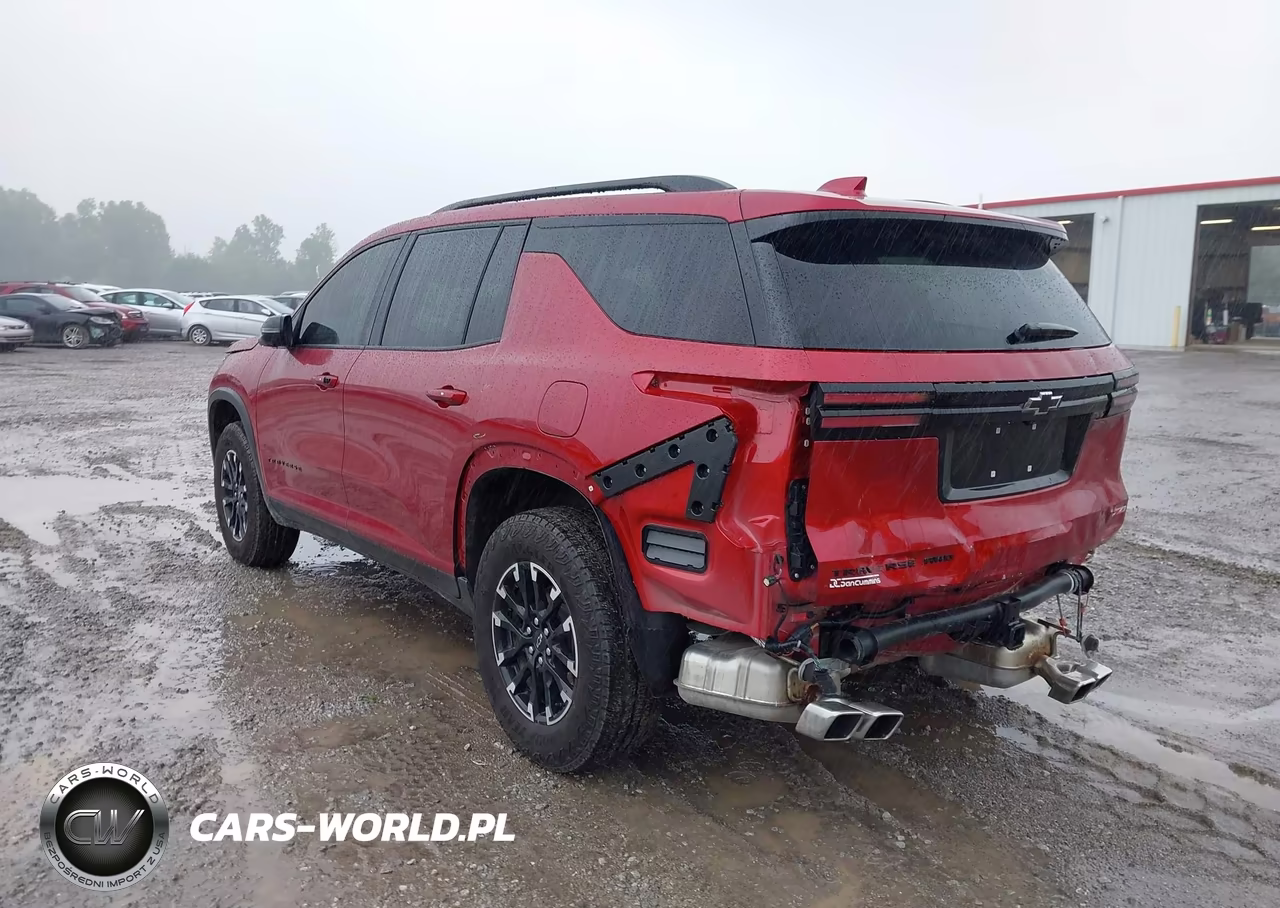 2025 Chevrolet Traverse Awd Z71 VIN:1GNEVJRS9SJ221988 - 3