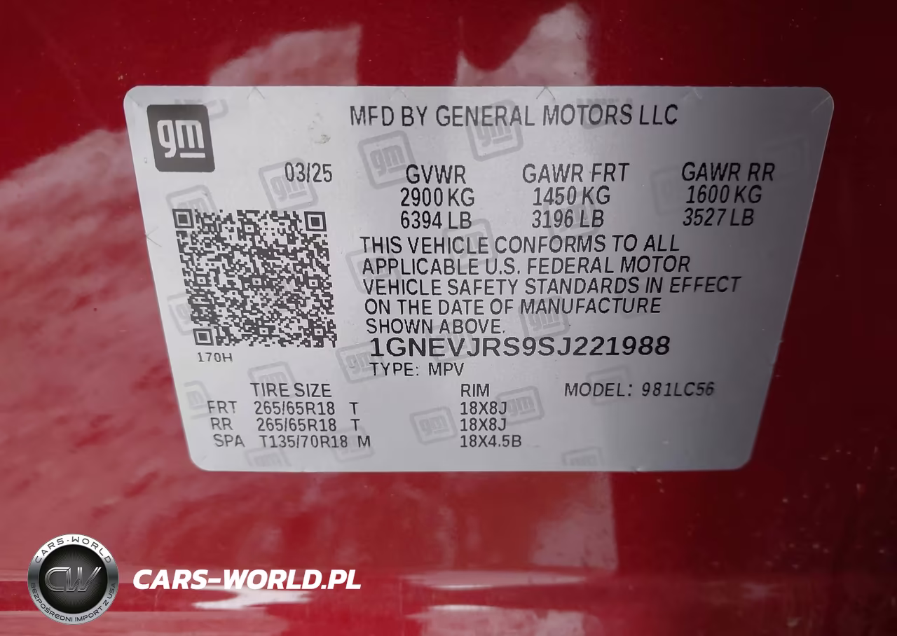 2025 Chevrolet Traverse Awd Z71 VIN:1GNEVJRS9SJ221988 - 9