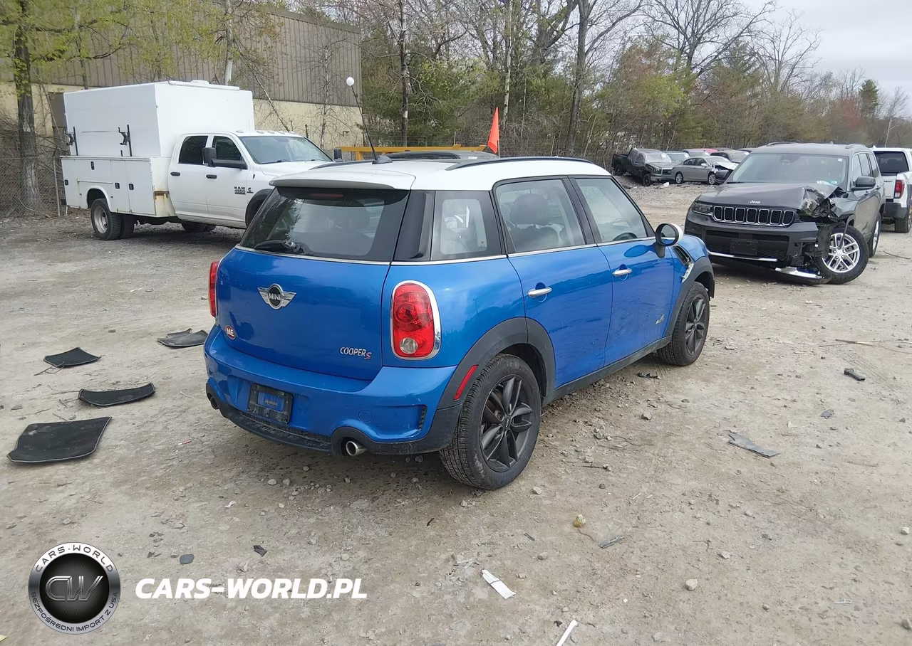 2012 Mini Cooper S Countryman VIN:WMWZC5C56CWM12103 - 4