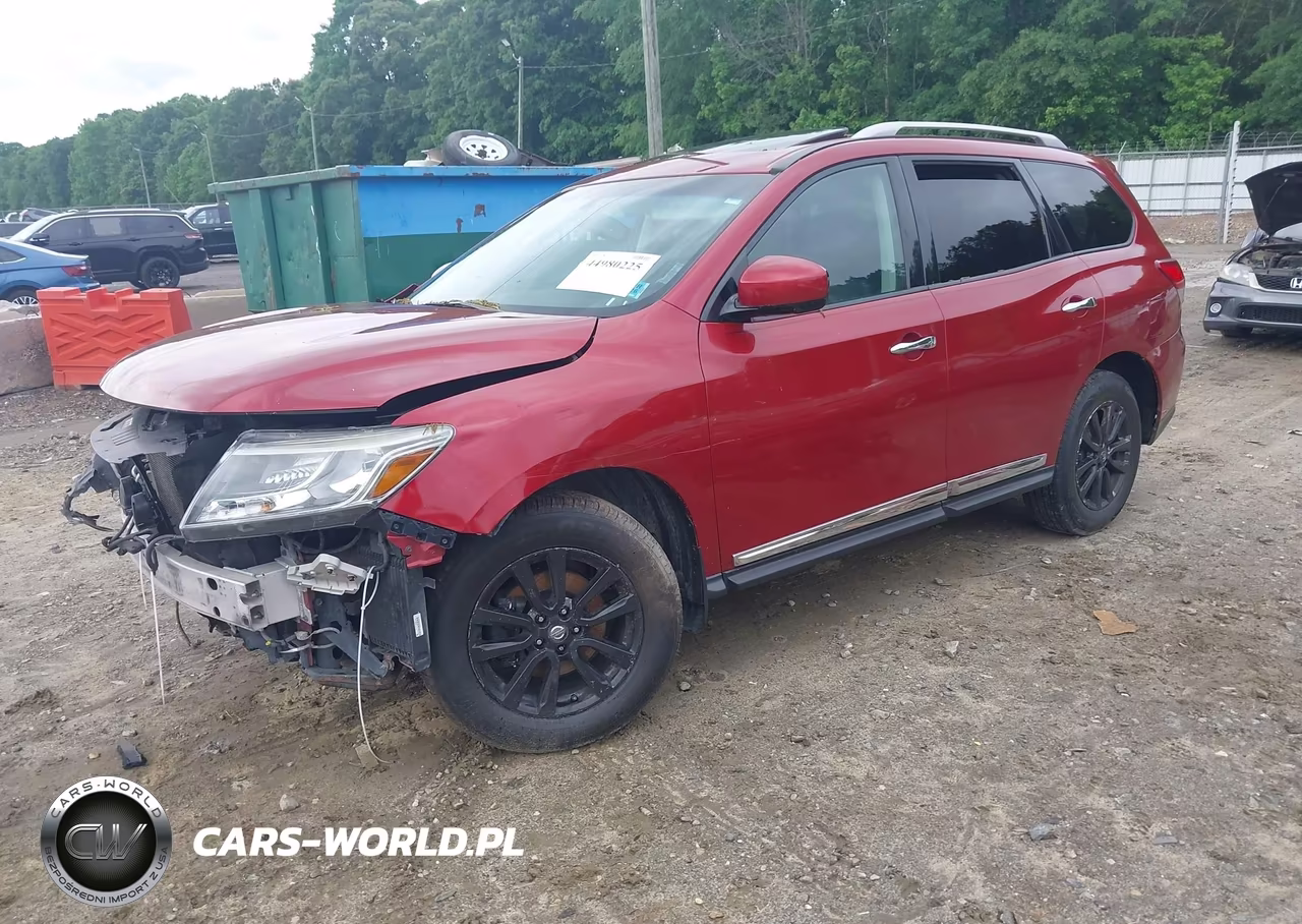 2015 Nissan Pathfinder Sl VIN:5N1AR2MM8FC665928 - 2