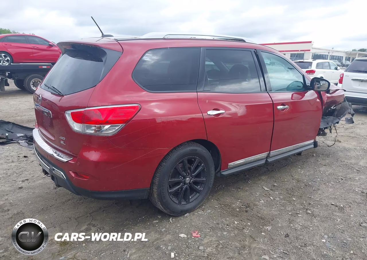 2015 Nissan Pathfinder Sl VIN:5N1AR2MM8FC665928 - 4