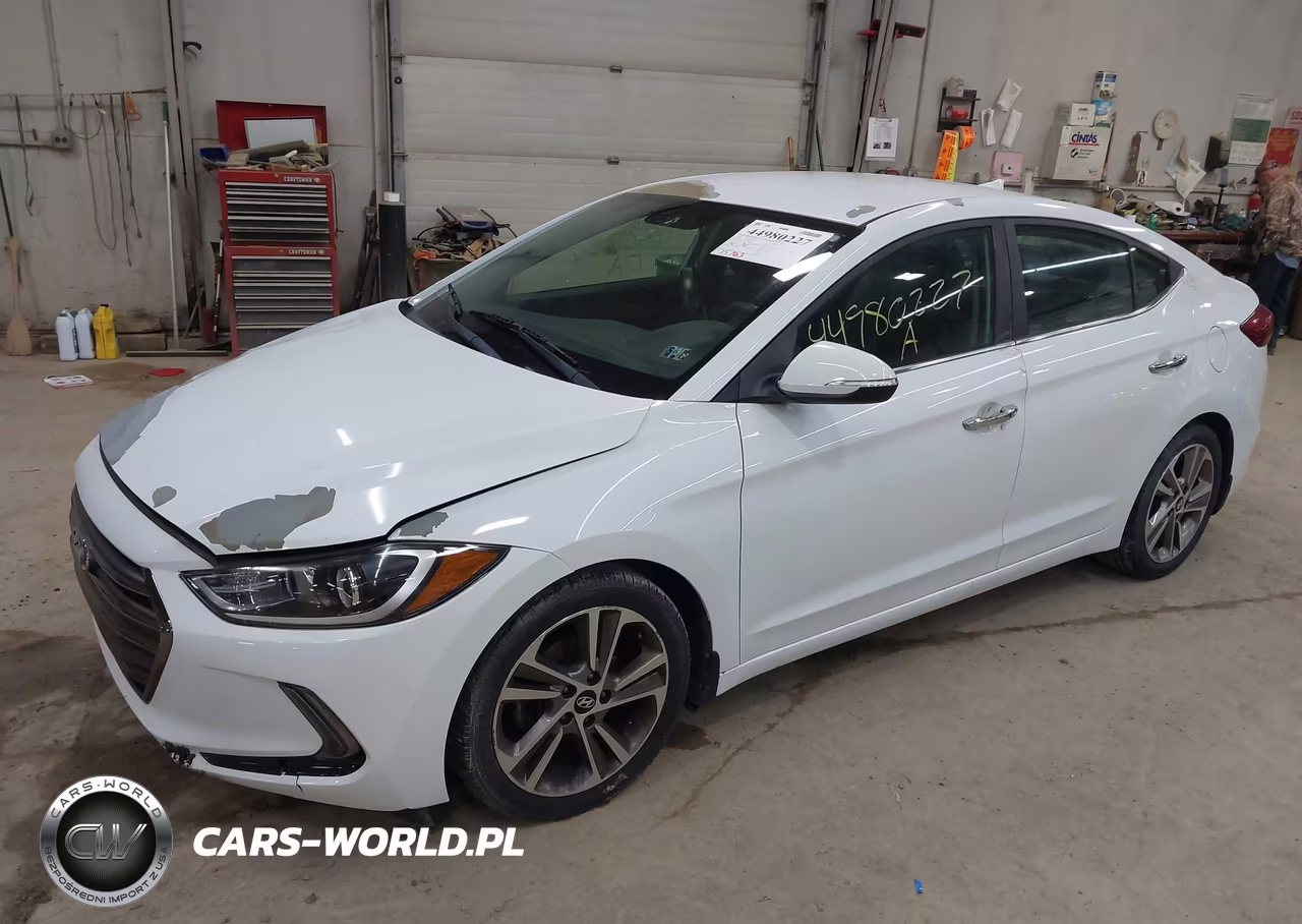 2017 Hyundai Elantra Limited VIN:5NPD84LF2HH183921 - 2
