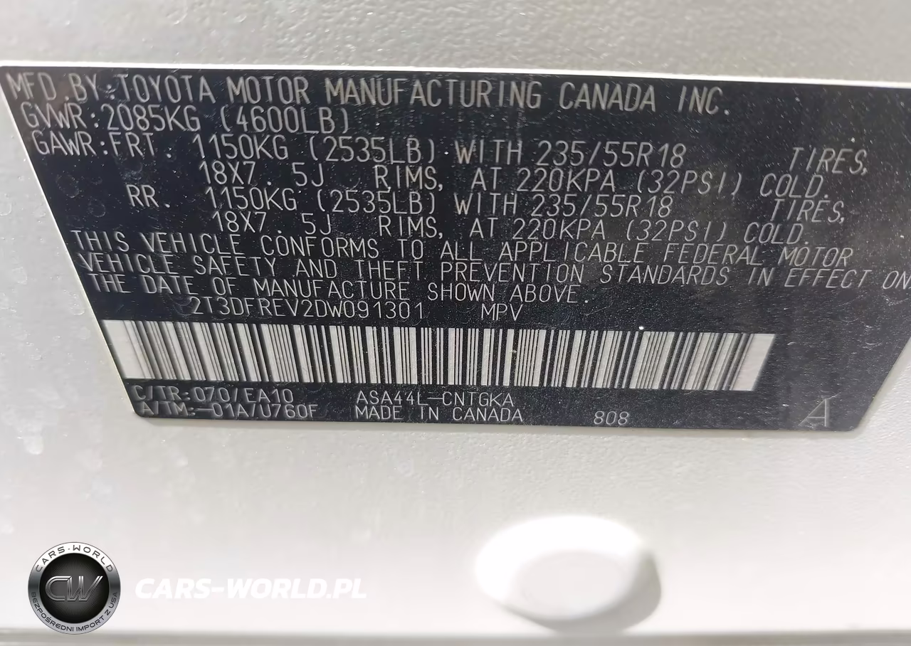 2013 Toyota Rav4 Limited VIN:2T3DFREV2DW091301 - 9